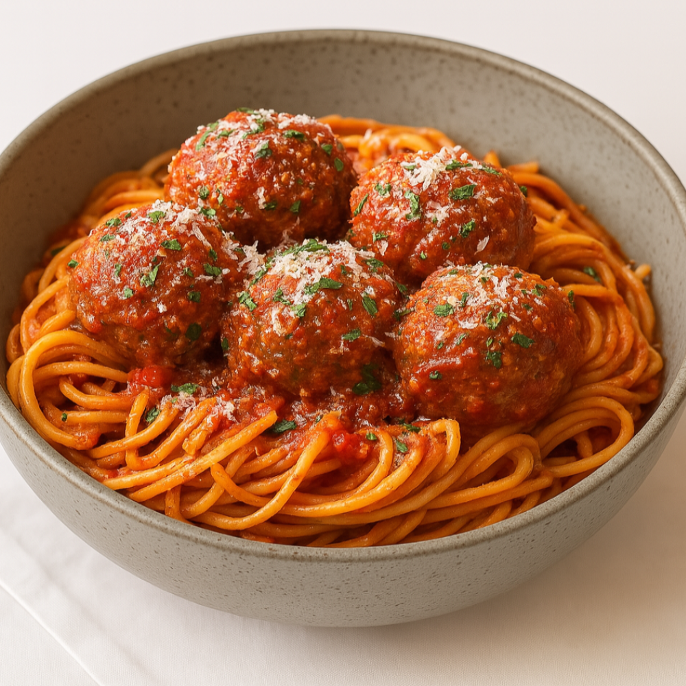 Italian Meatballs with Spaghetti 500g