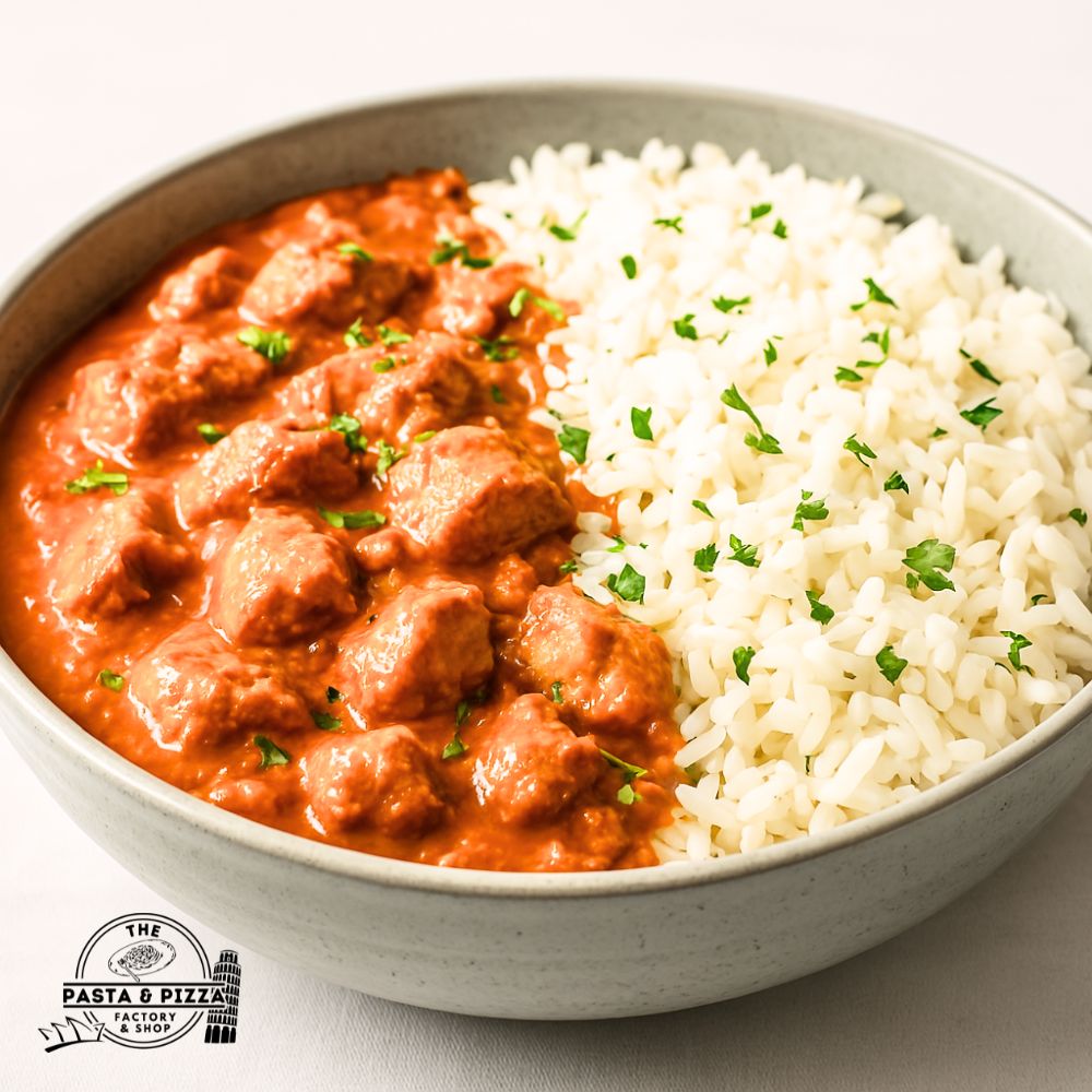 Butter Chicken Curry with Basmati Rice