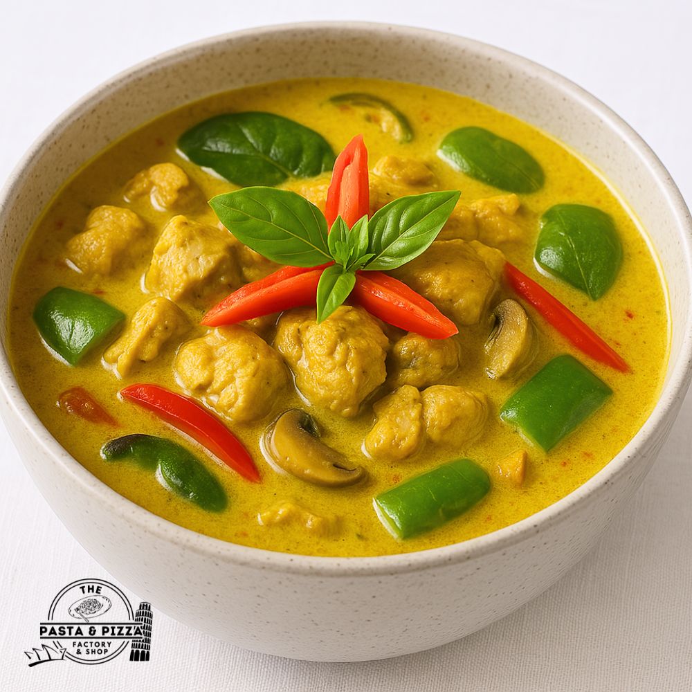 Thai Green Chicken Curry with Rice