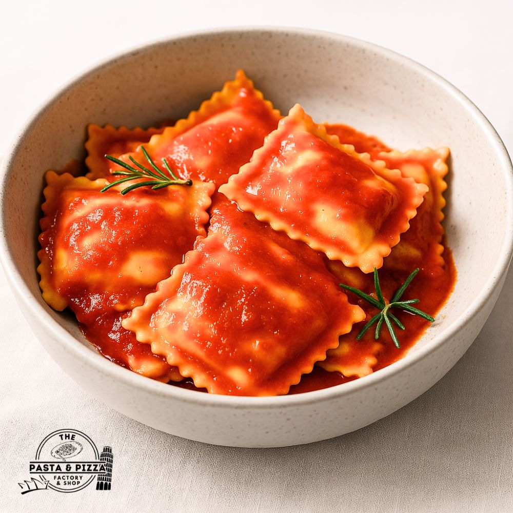 Pumpkin Ravioli In Napolitana Sauce