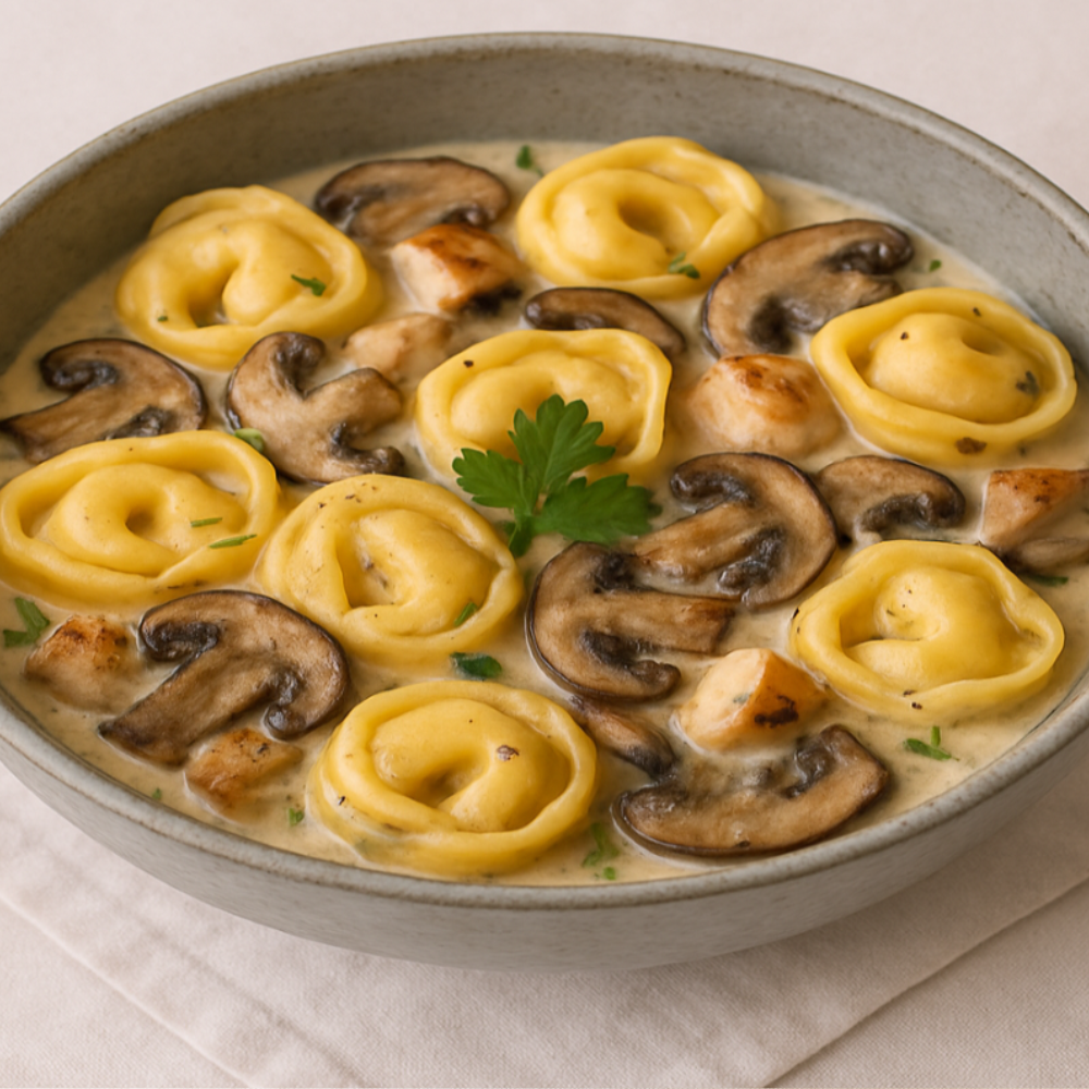 Chicken Tortellini in Creamy Mushroom Sauce 430g