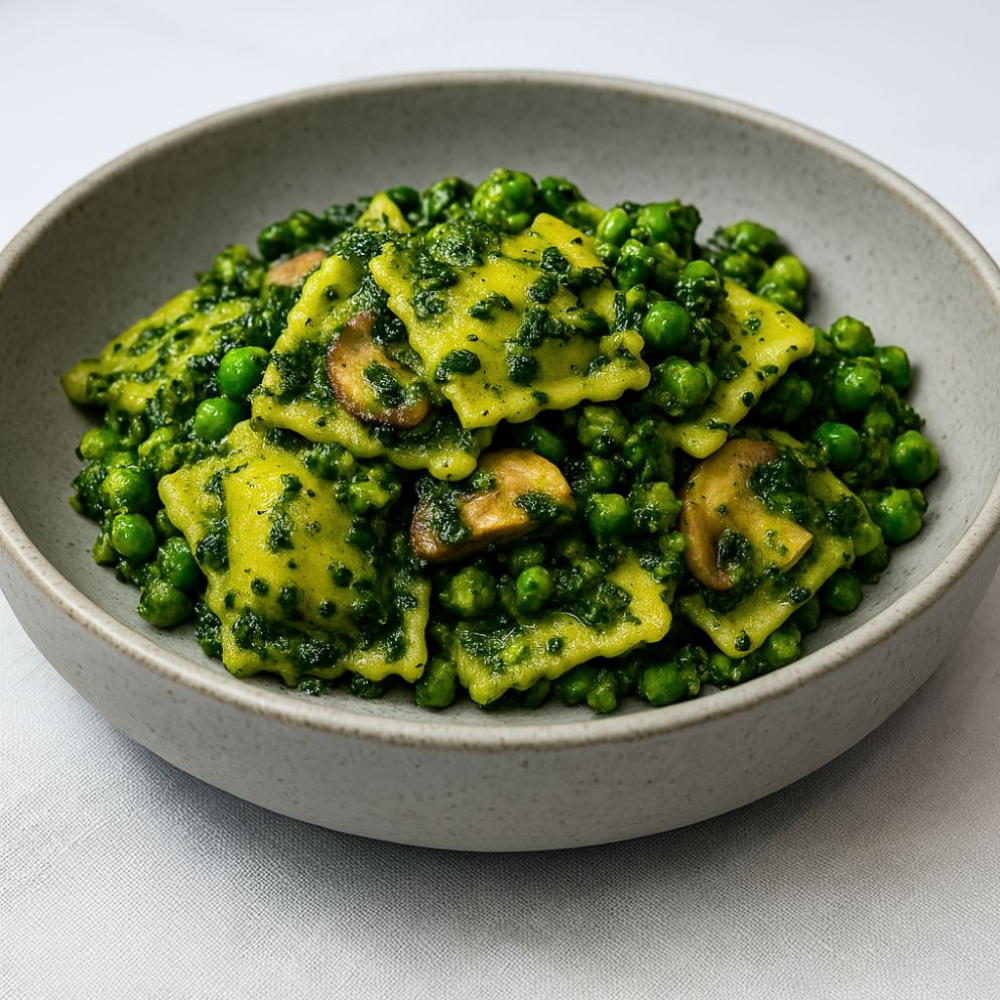 Ricotta Ravioli Garlic & Peas 430g