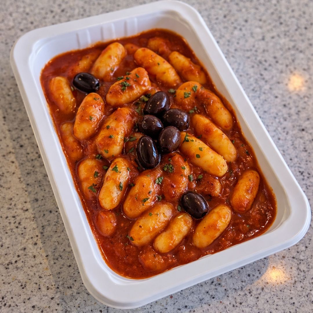 Gnocchi Spicy Cherry Tomato & Black Olive 430g