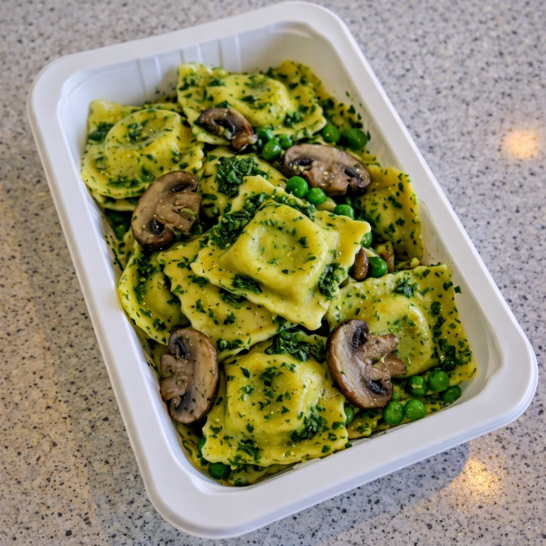 Ricotta Ravioli Garlic & Peas 430g