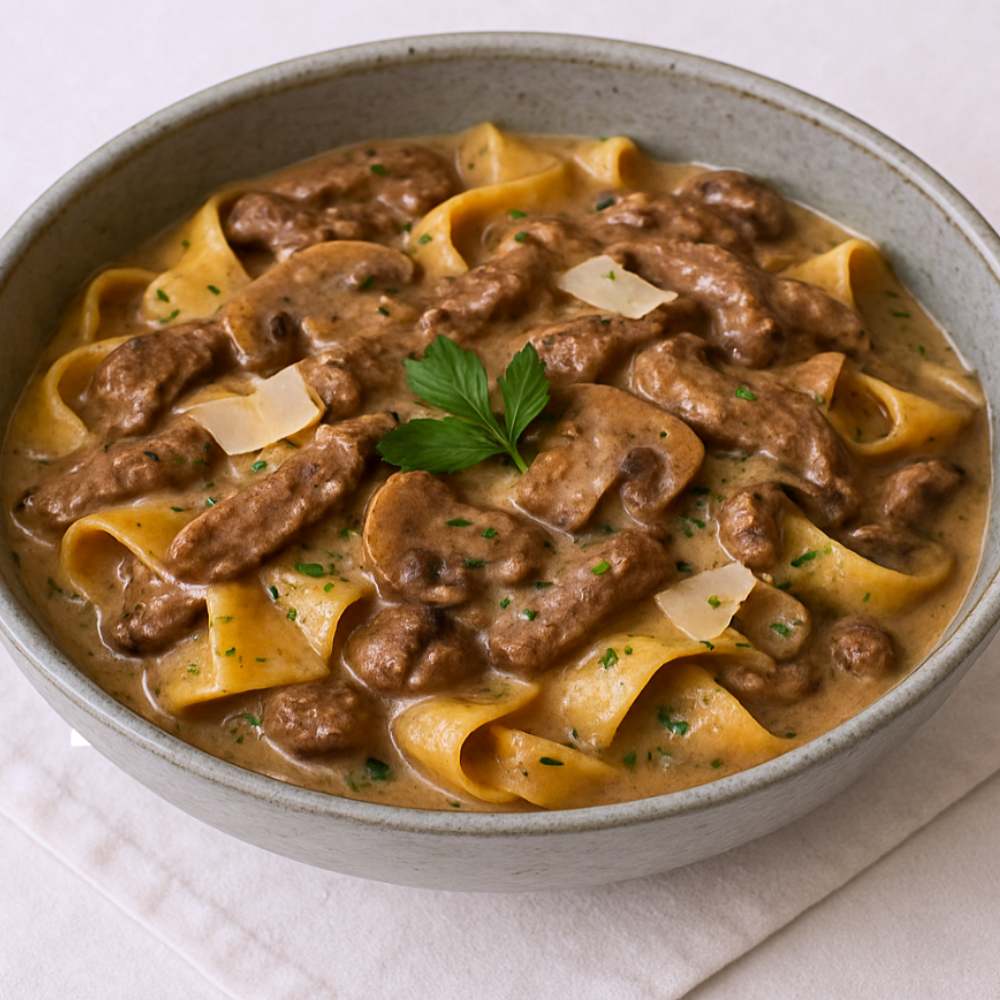 Beef Stragonoff Pappardelle 500g