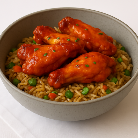 Buffalo Chicken Curry with Fried Vegetable Rice 500g