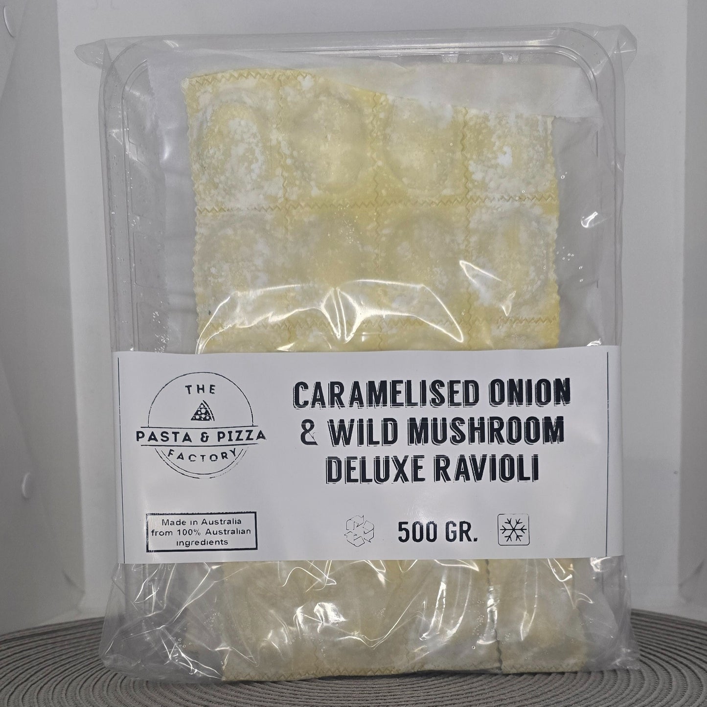 Deluxe Wild Mushroom and Caramelised Onion Ravioli 500g
