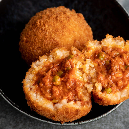 Bolognese & Cheese Cocktail Arancini