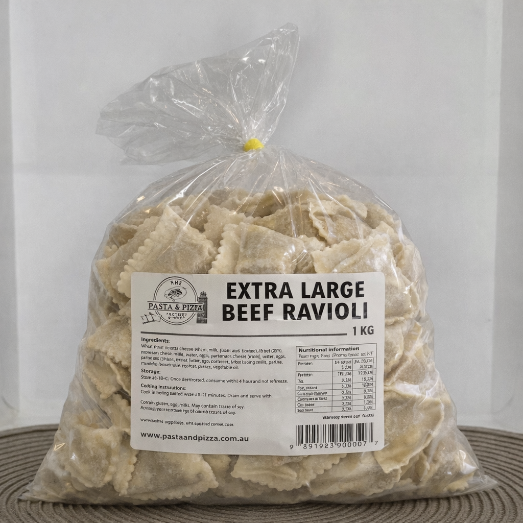 XL Beef Ravioli 1kg