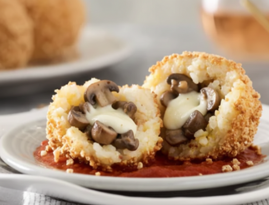 XL Arancini Mushroom & Cheese - 6 Balls | 140g Per Ball