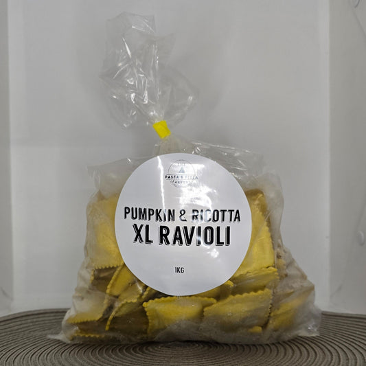 XL Pumpkin and Ricotta Ravioli 1kg