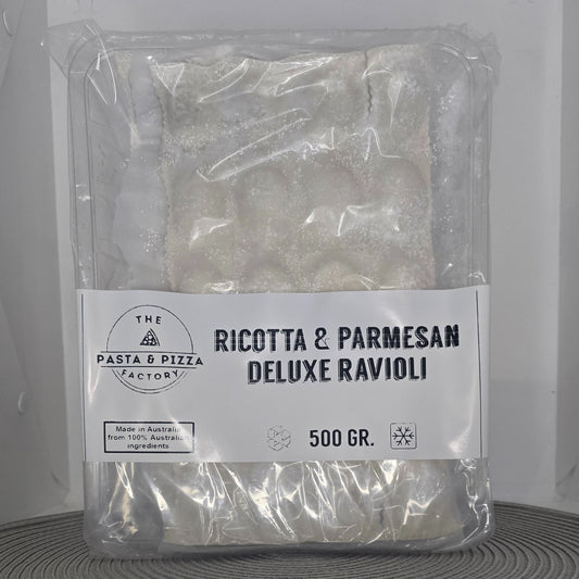 Deluxe Ricotta and Parmesan Ravioli 500g