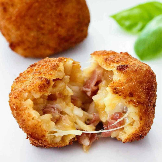 Bacon & Cheese Cocktail Arancini