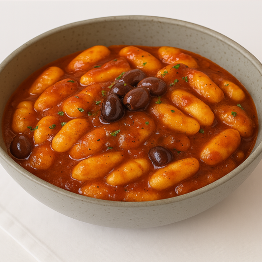 Gnocchi Spicy Cherry Tomato & Black Olive 430g