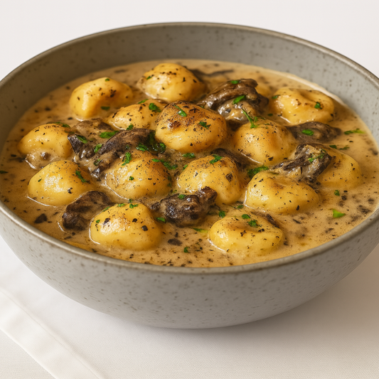 Gnocchi with Wild  Mushroom and Truffle Oil 430g